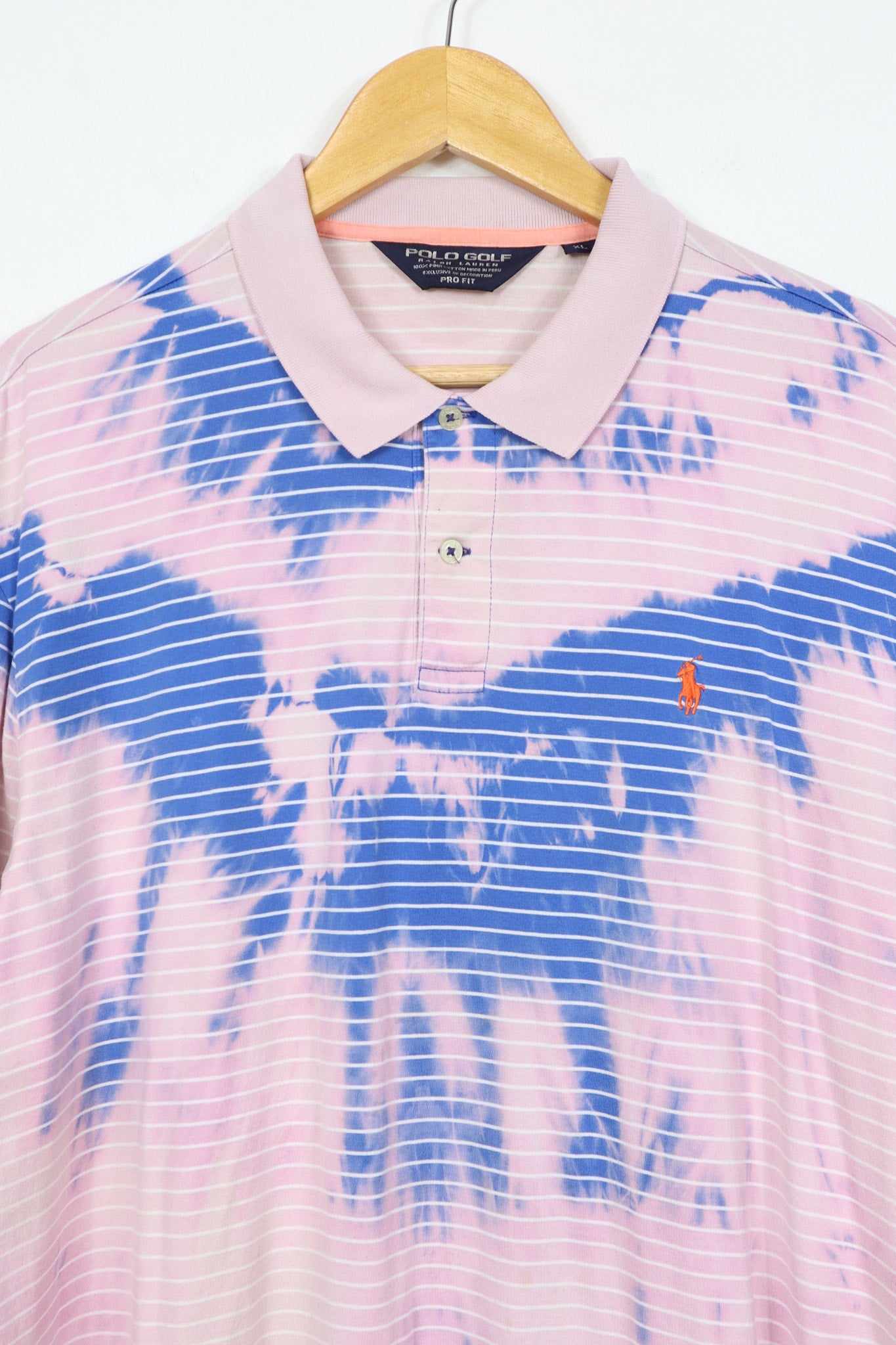 Reworked Bleached Ralph Lauren Polo 01