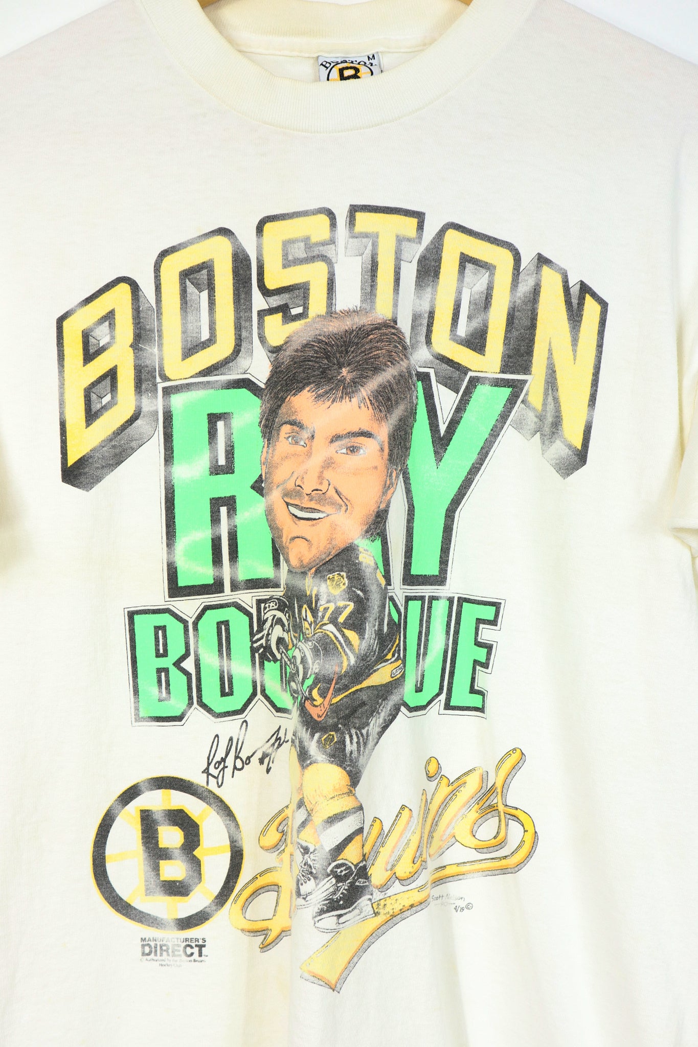 Vintage Ray Bourque Boston Bruins Tee