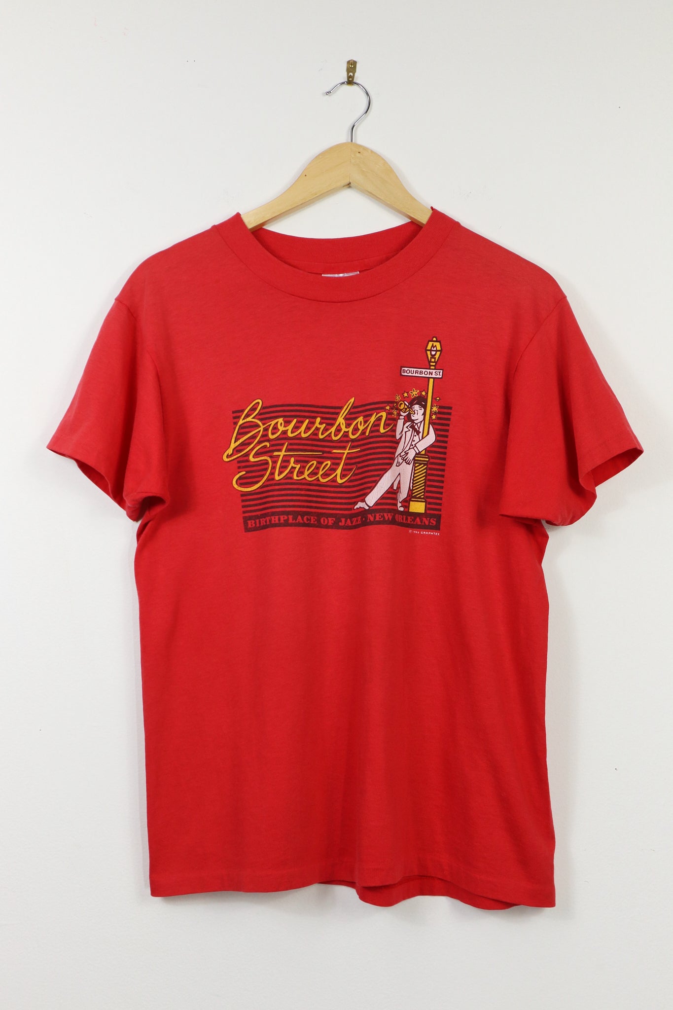 Vintage Bourbon Street New Orleans Tee