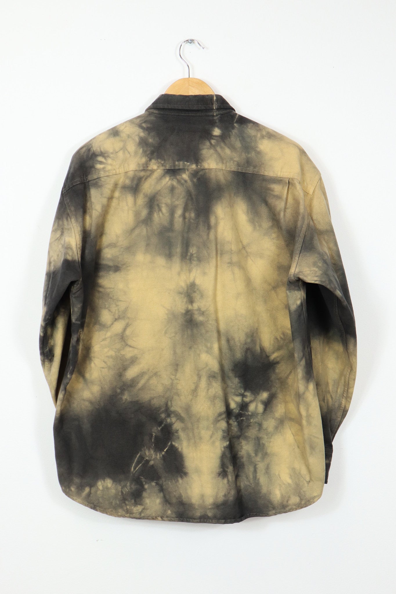 Vintage Dyed Flannel Button-Down 011