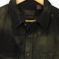 Vintage Dyed Flannel Button-Down 012