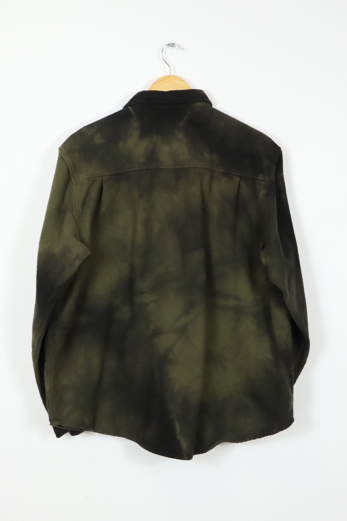 Vintage Dyed Flannel Button-Down 012