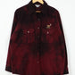 Vintage Embroidered Buck Dyed Flannel Button-Down