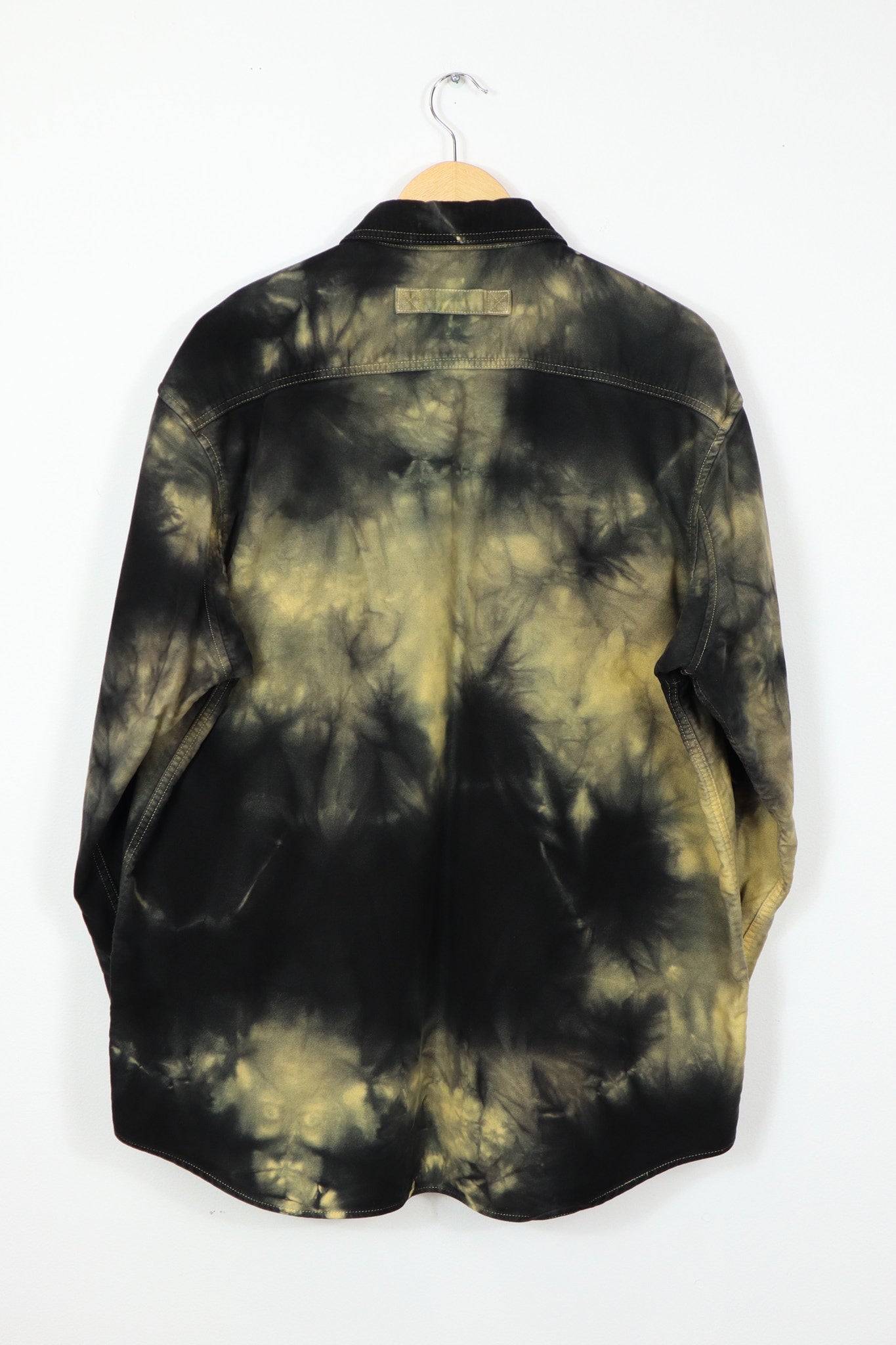 Vintage Dyed Heavyweight Flannel Button-Down 005