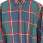 Vintage Gap Green Plaid Button-Down