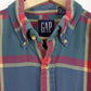 Vintage Gap Green Plaid Button-Down