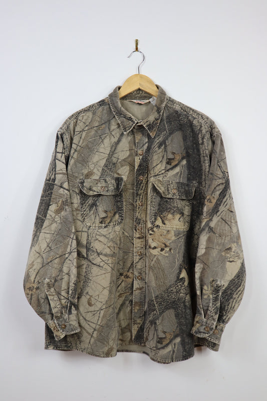 Flannel Button-Down Shirt #2