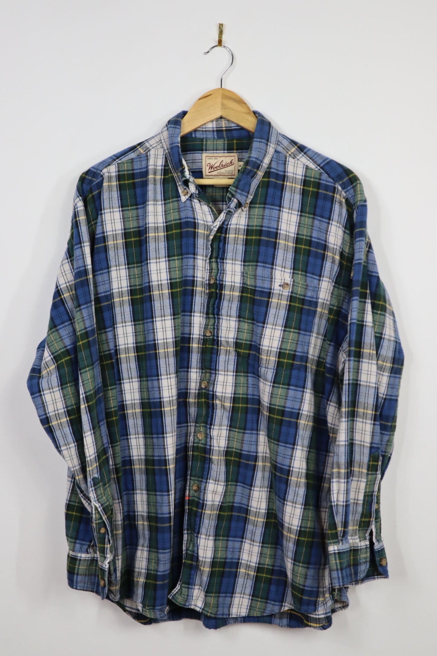 Flannel Button-Down Shirt #6