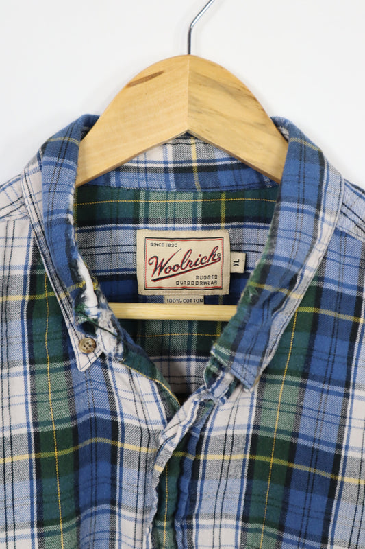 Flannel Button-Down Shirt #6