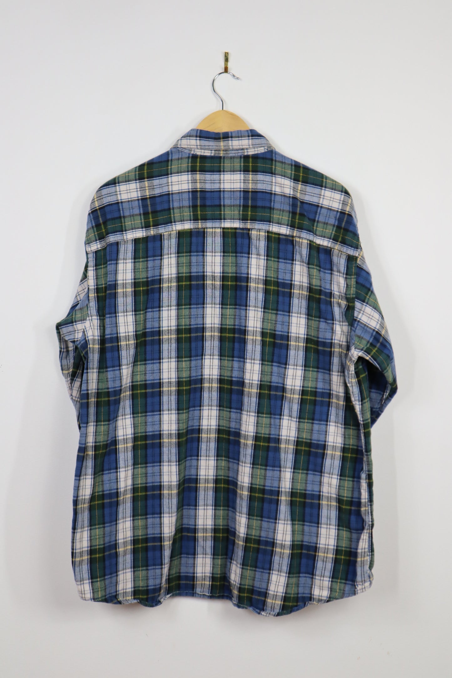 Flannel Button-Down Shirt #6