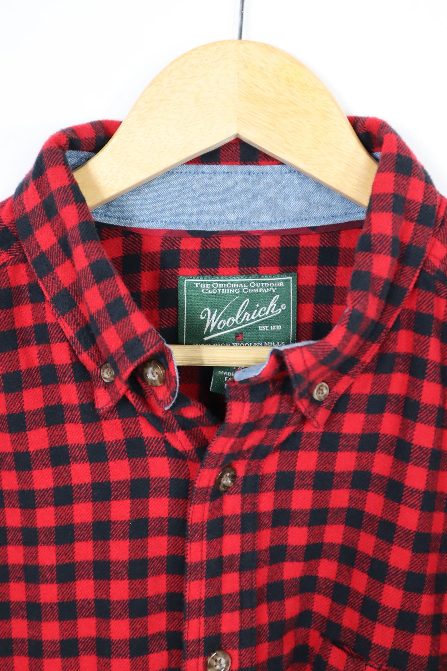 Flannel Button-Down Shirt #9