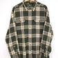 Vintage L.L. Bean Plaid Heavyweight Button-Down