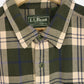Vintage L.L. Bean Plaid Heavyweight Button-Down
