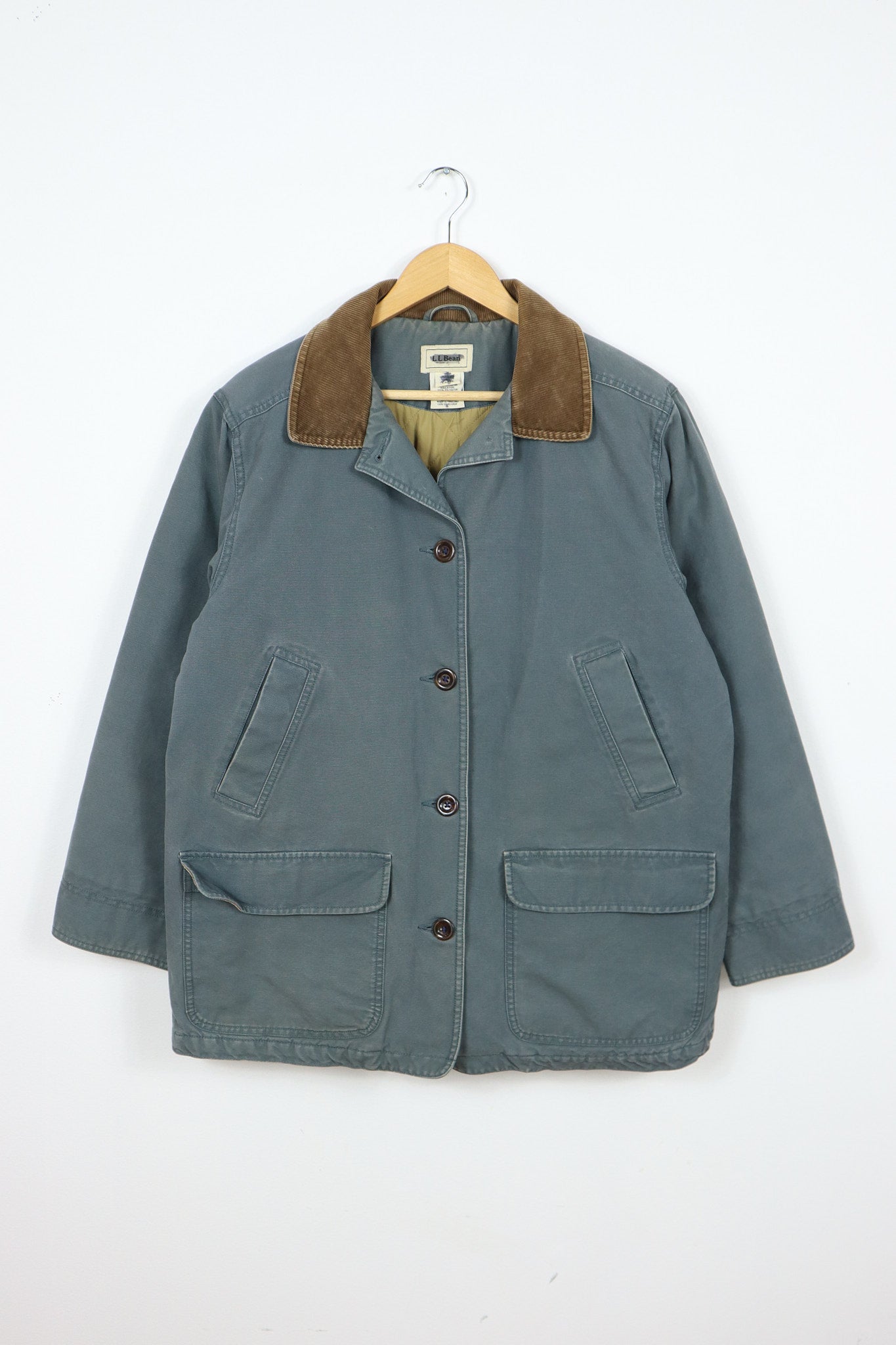 Vintage L.L. Bean Blue Barn Coat