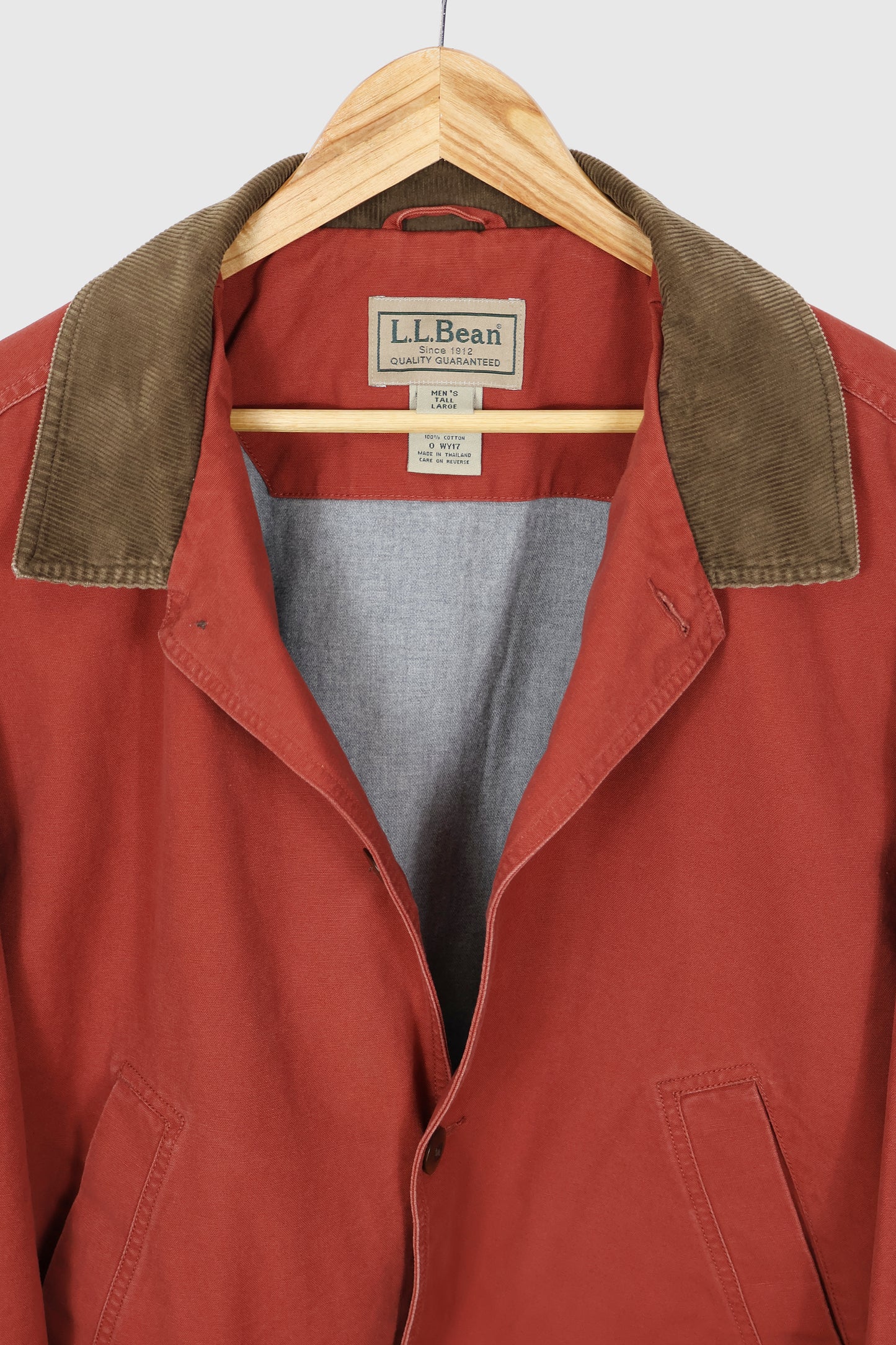 Vintage L.L. Bean Red Chore Jacket