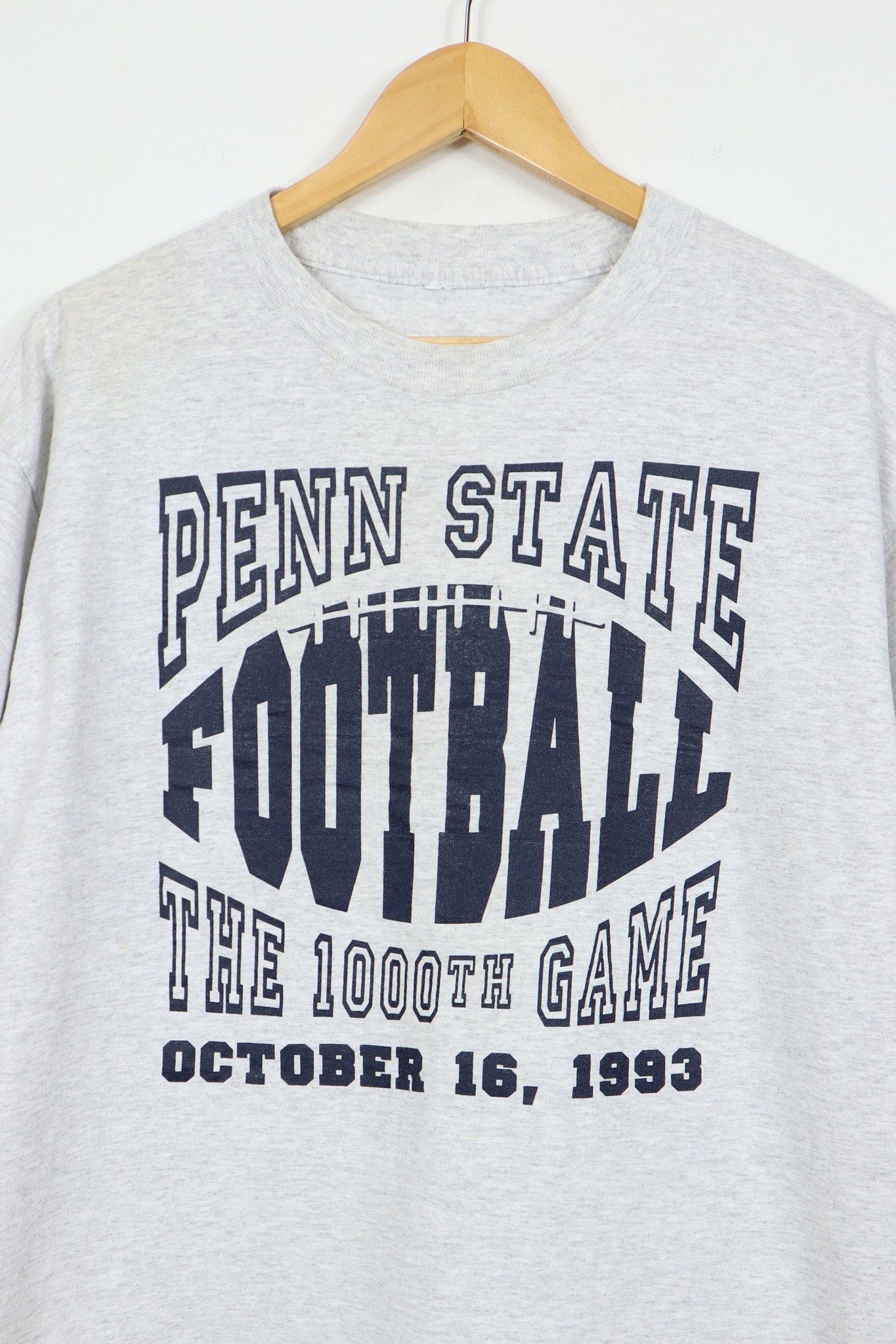 Vintage 1993 Penn State Football The 1,000th Game Tee