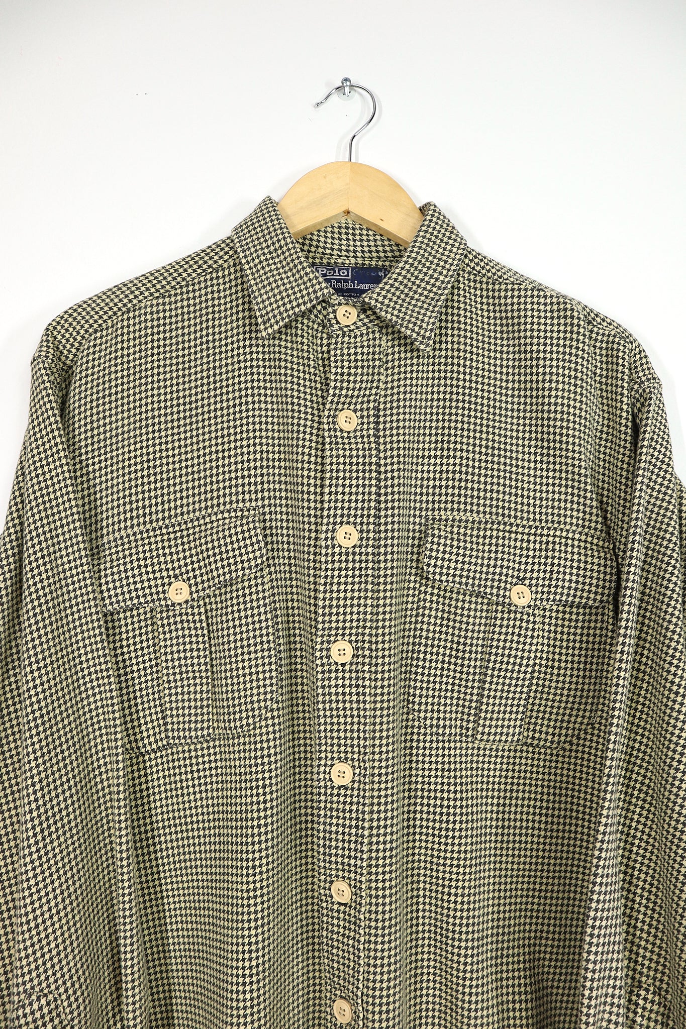 Vintage Ralph Lauren Houndstooth Button-Down