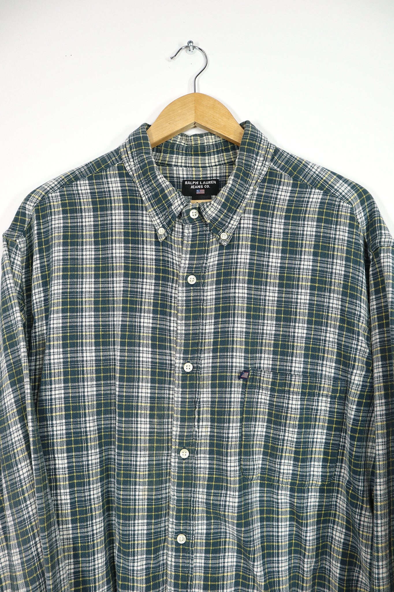 Vintage Ralph Lauren Plaid Button-Down