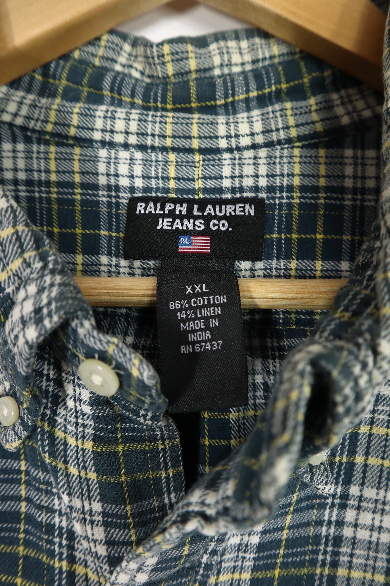 Vintage Ralph Lauren Plaid Button-Down