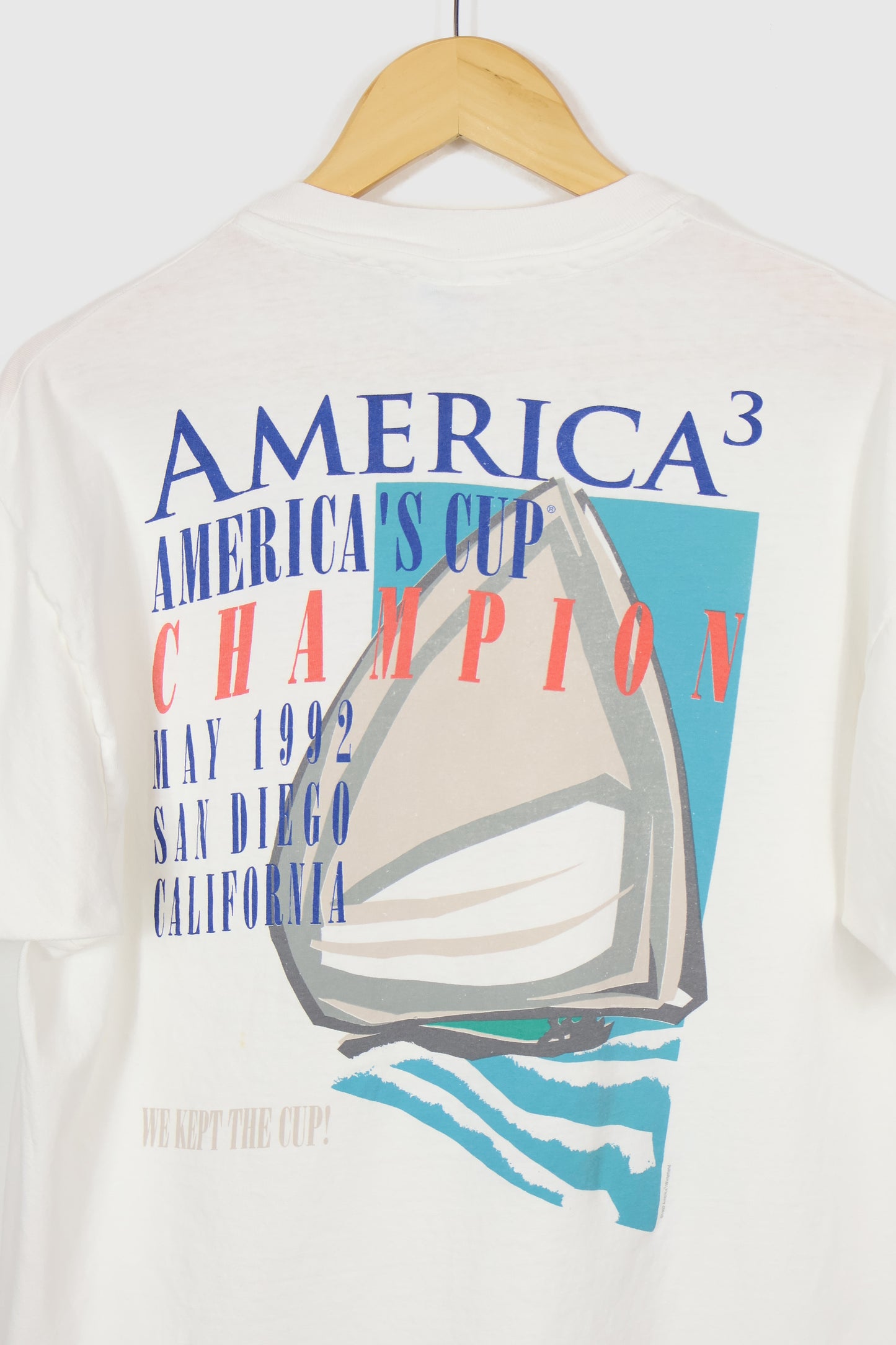 Vintage 1992 America's Cup Champion Tee