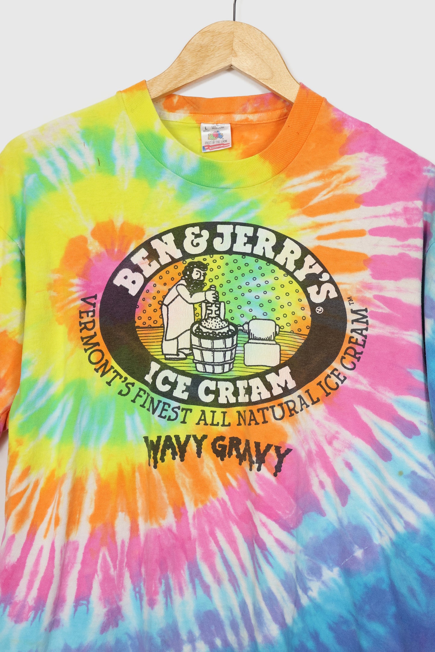 Vintage Ben & Jerrys Wavy Gravy Tee