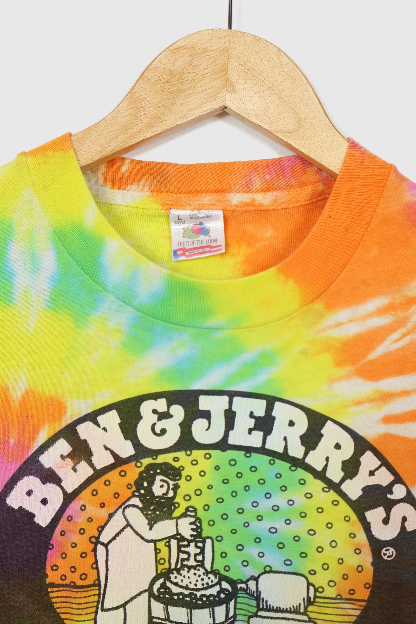 Vintage Ben & Jerrys Wavy Gravy Tee