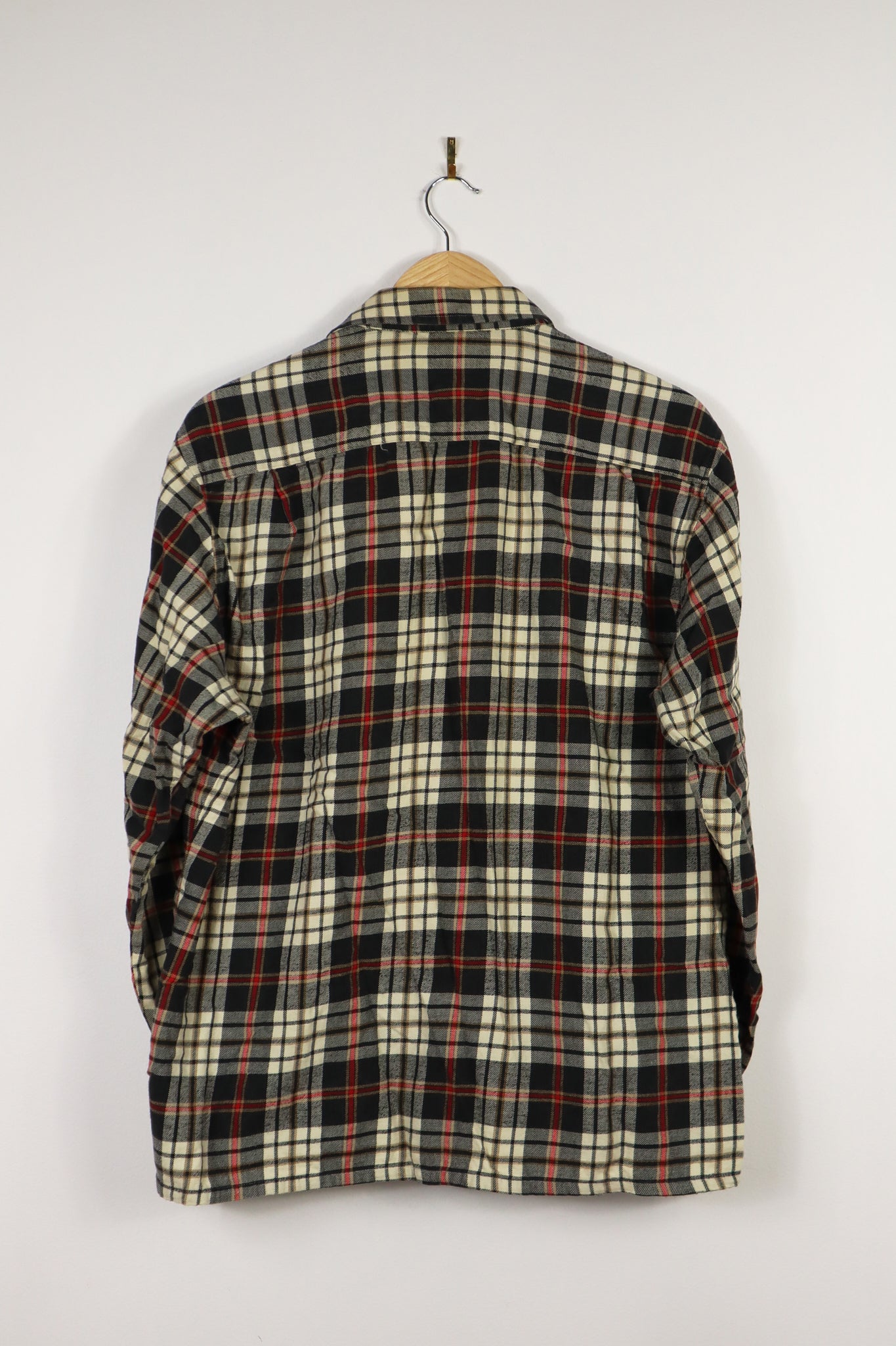 Flannel Button-Down Shirt