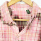 Vintage Plaid Bleached Flannel Button-Down 01