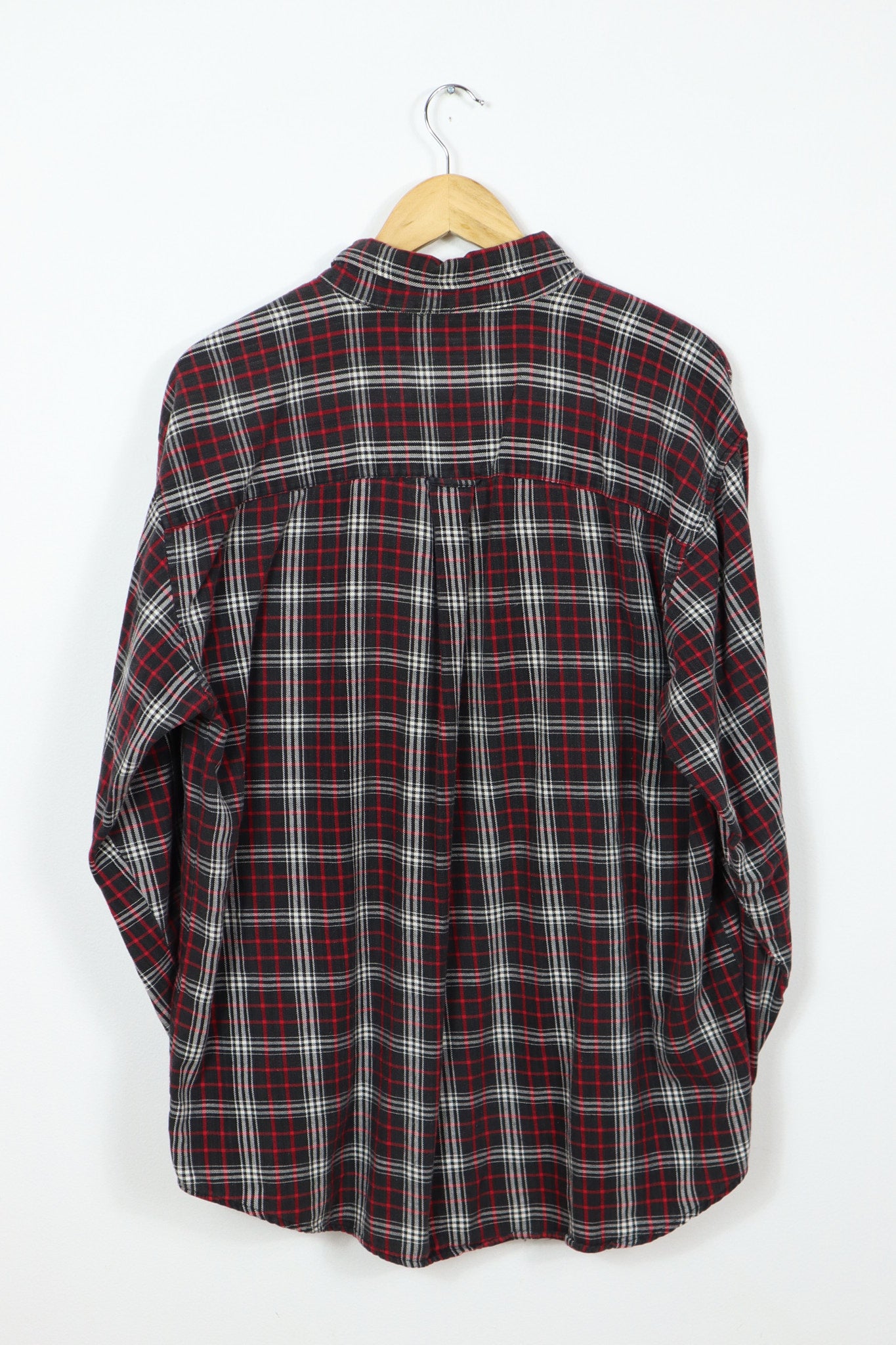 Vintage Black Button-Down Shirt