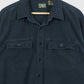 Vintage L.L. Bean Blue Flannel Button-Down Shirt