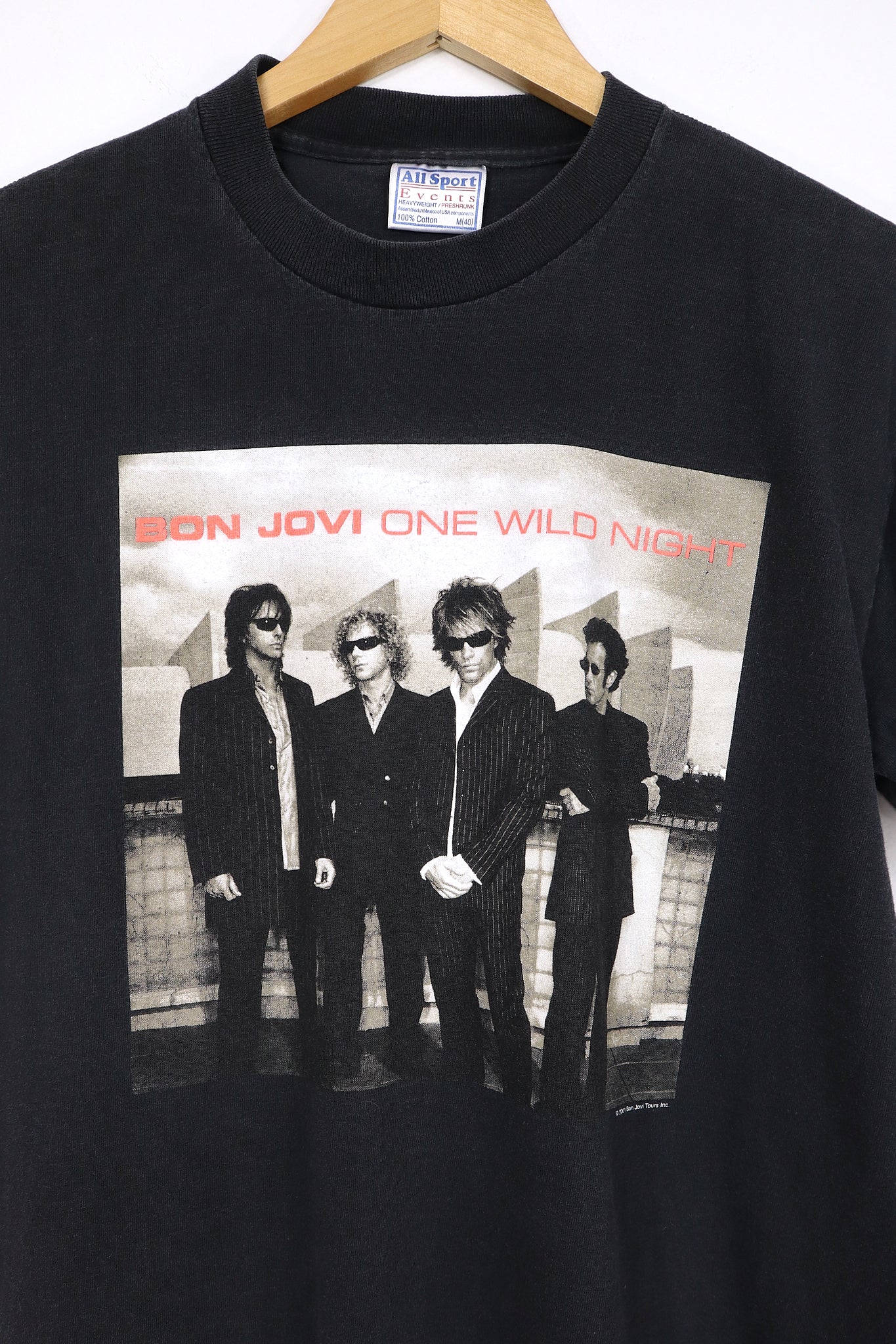 Vintage Bon Jovi One Wild Night Tour Tee