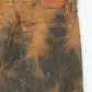 Vintage Reworked Rust Dyed 559 Levis Relaxed Fit Jeans