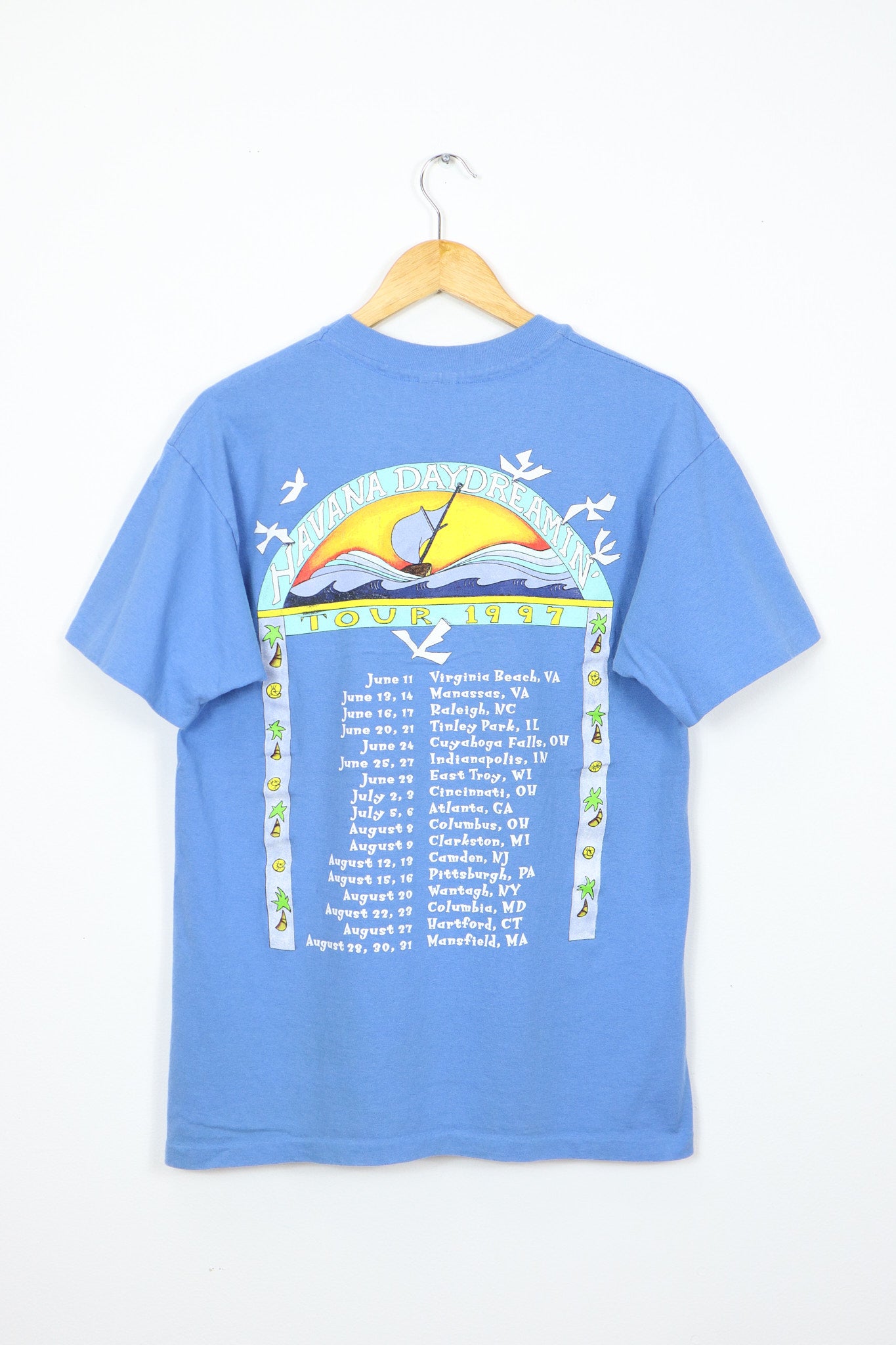Vintage Jimmy Buffett 1997 Havana Daydreamin Tour Tee