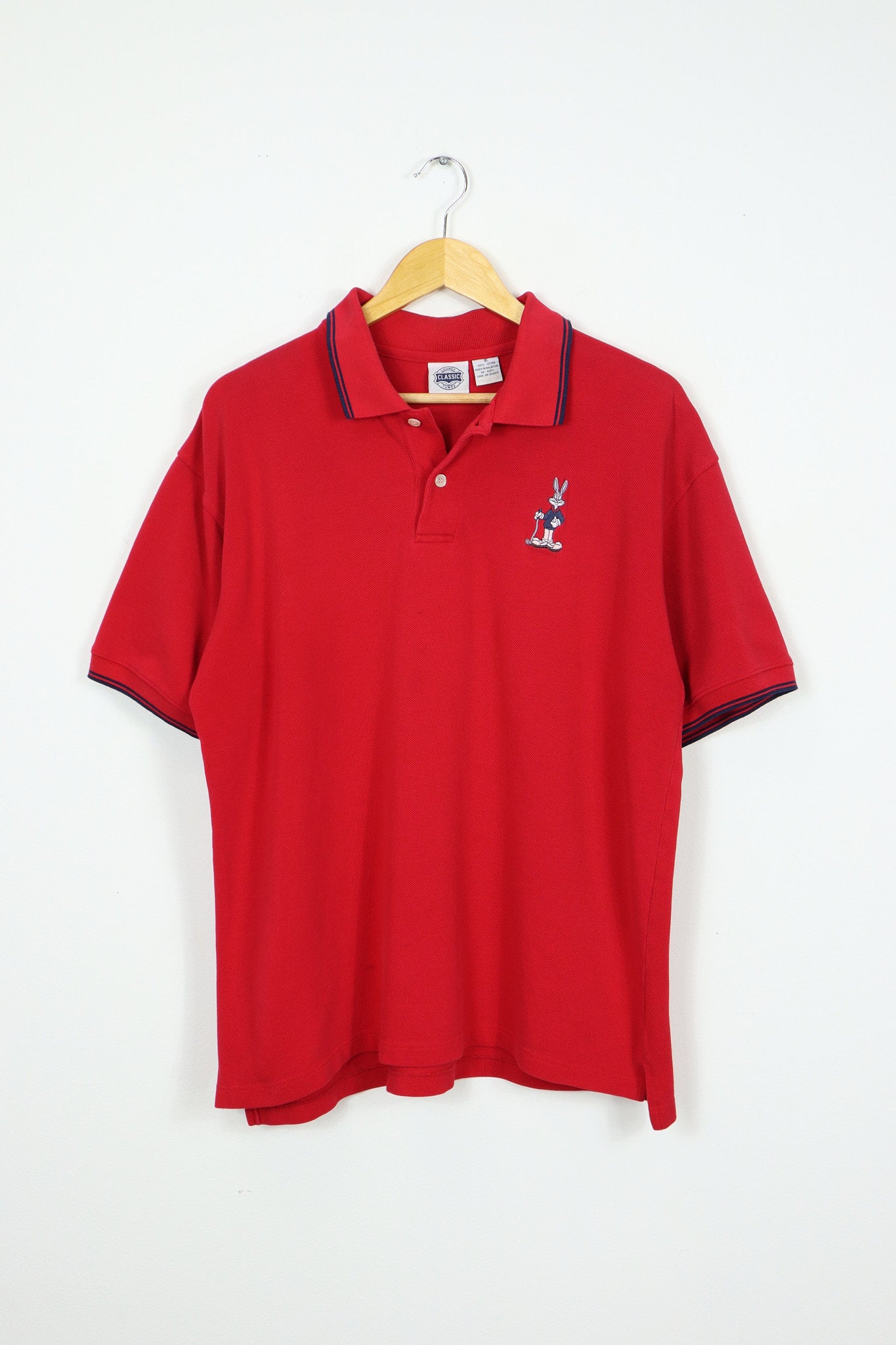 Vintage Bugs Bunny Golf Polo