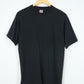 Vintage Solid Black Tee 001
