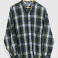 Vintage Plaid Button-Down Shirt