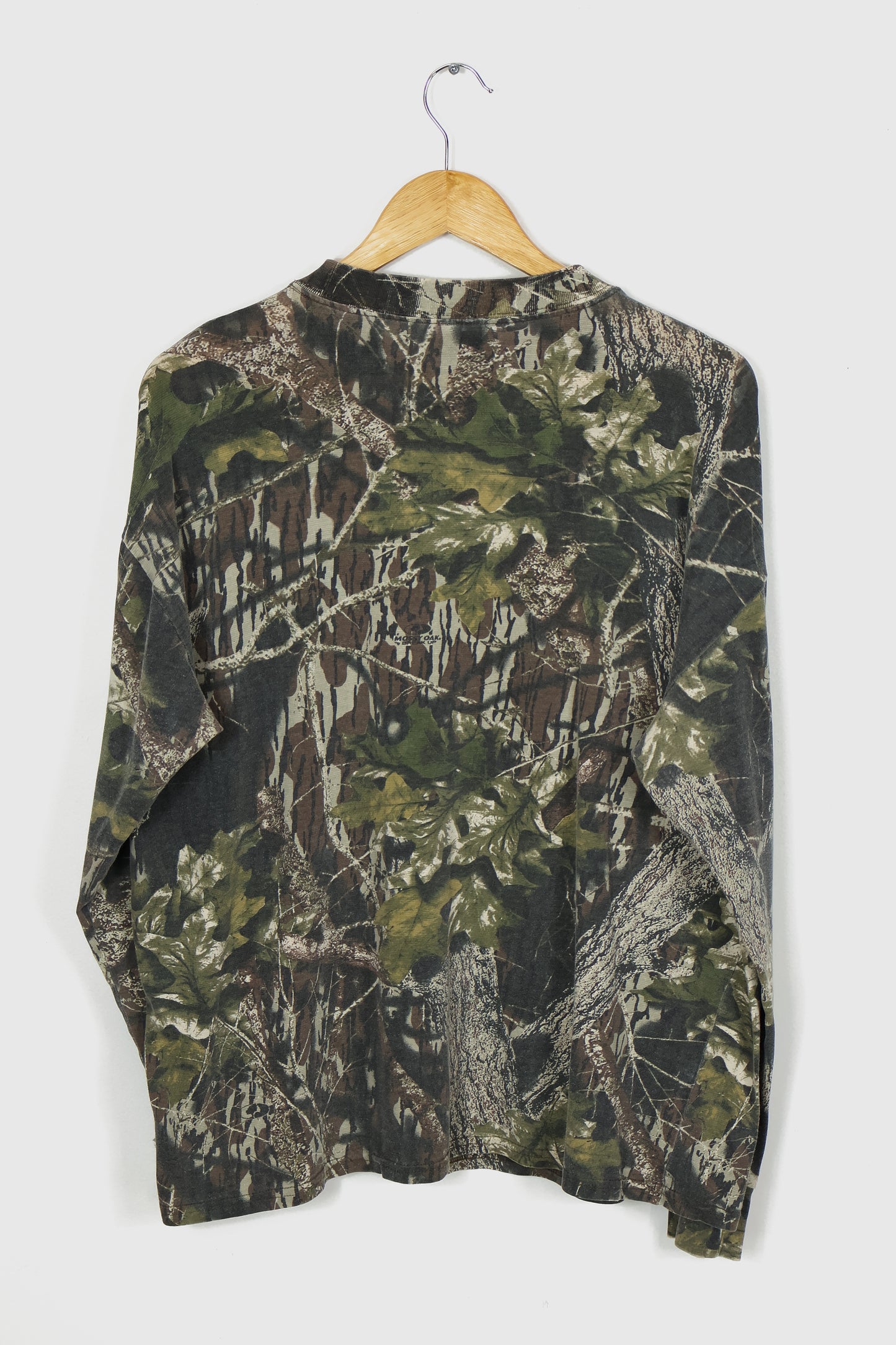 Vintage Long Sleeve Real Tree Camo Tee