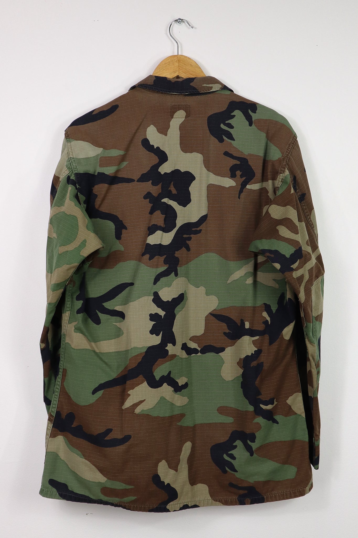 Vintage Woodland Camo Jacket #8