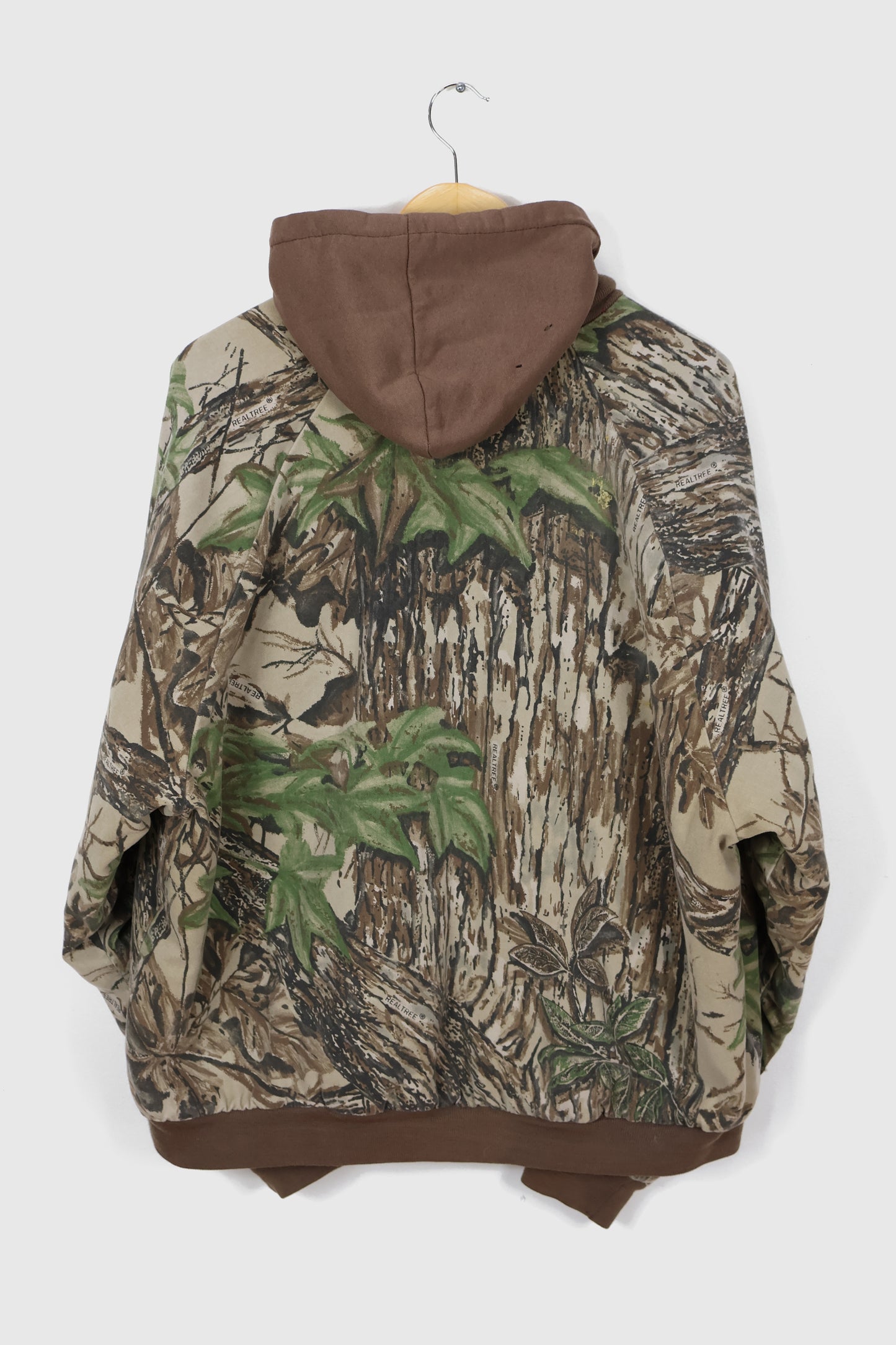 Vintage Full Zip Real Tree Camo Jacket
