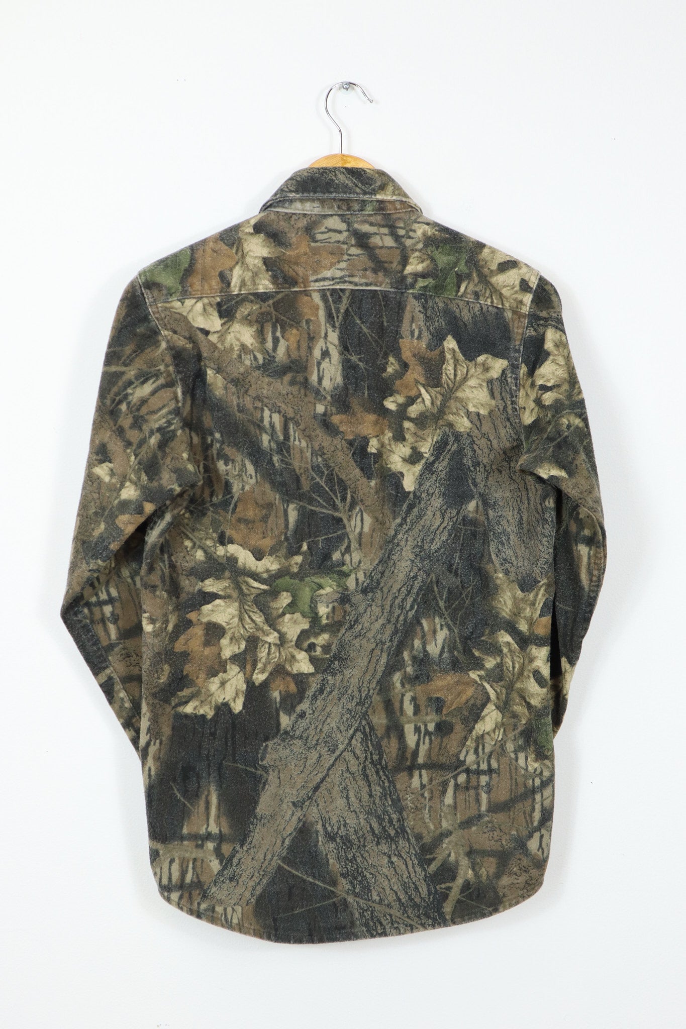 Vintage Camo Button-Down Shirt 006