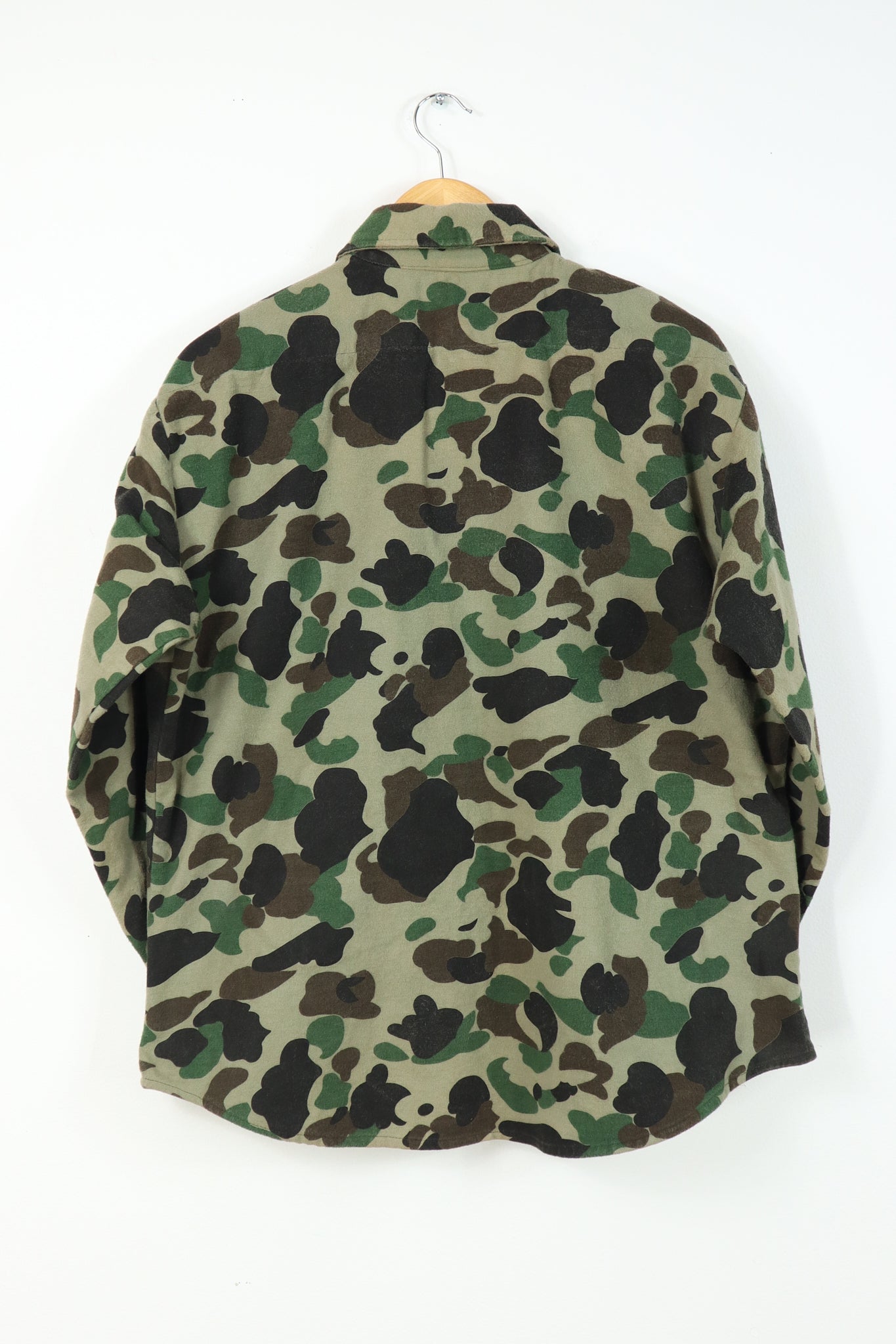Vintage Flannel Camo Button-Down 01