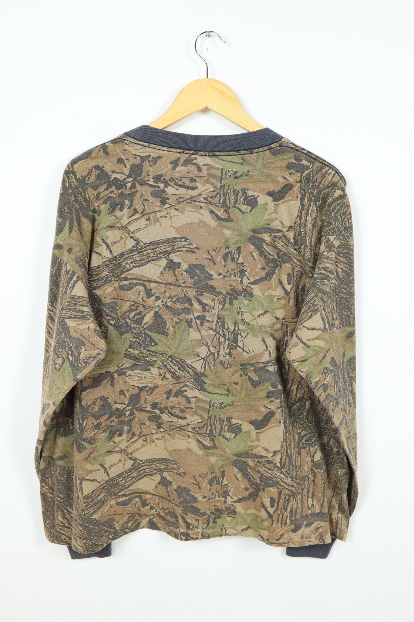 Vintage Long Sleeve Camo Tee 012