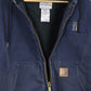 Vintage Carhartt Blue Hooded Jacket