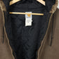 Vintage Carhartt Faded Brown Hooded Jacket