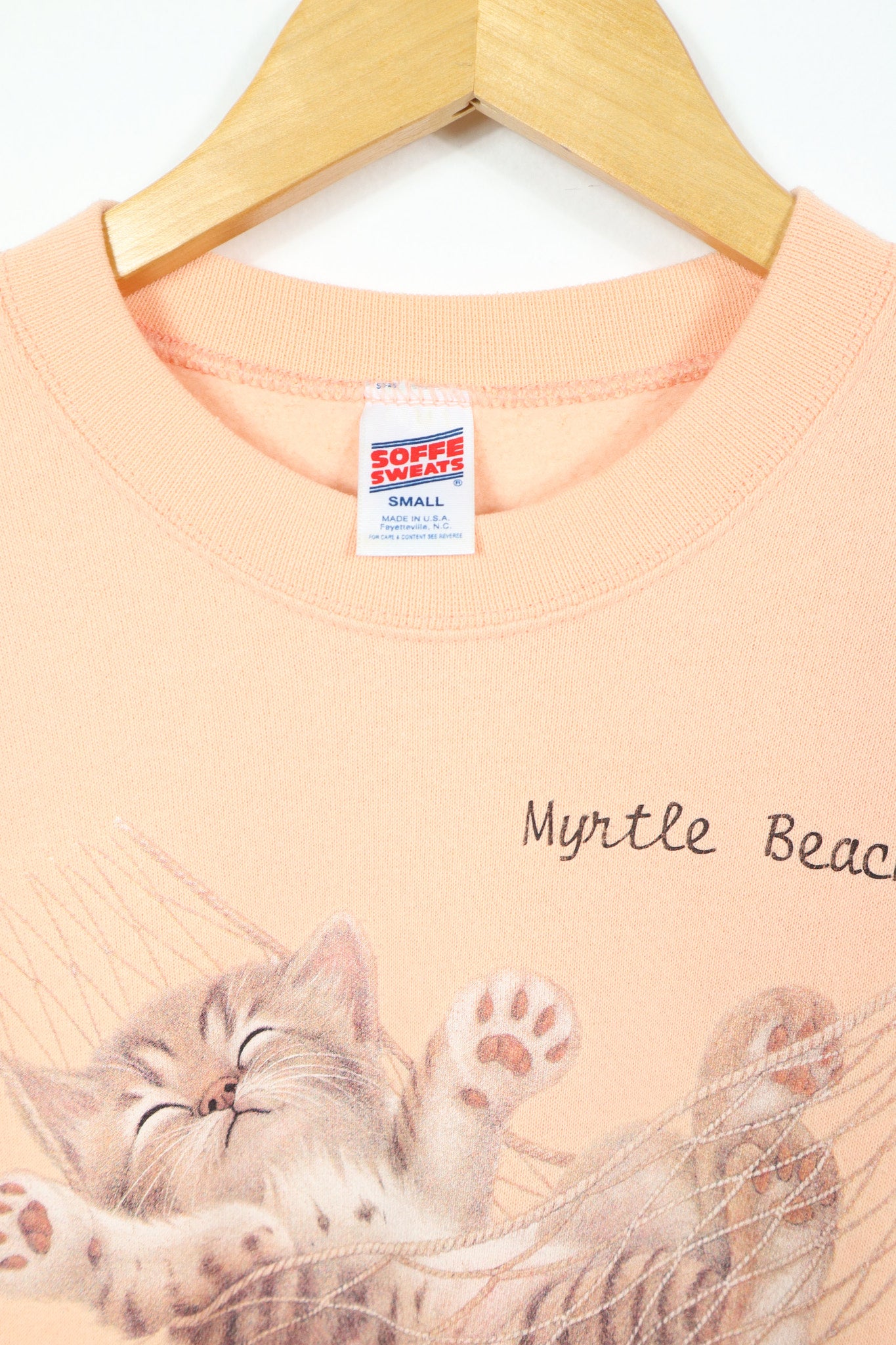 Vintage Lazy Days Myrtle Beach Crewneck