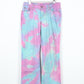 Reworked Low Rise Cotton Candy Dyed Jeans