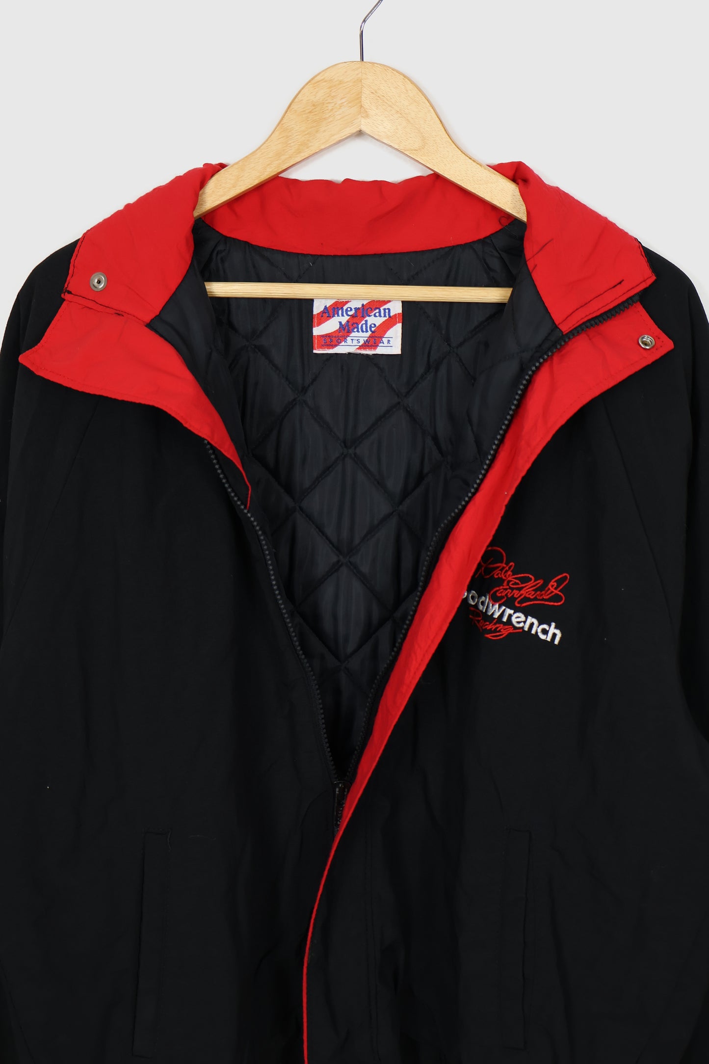 Vintage Dale Earnhardt Full Zip Puffer Jacket