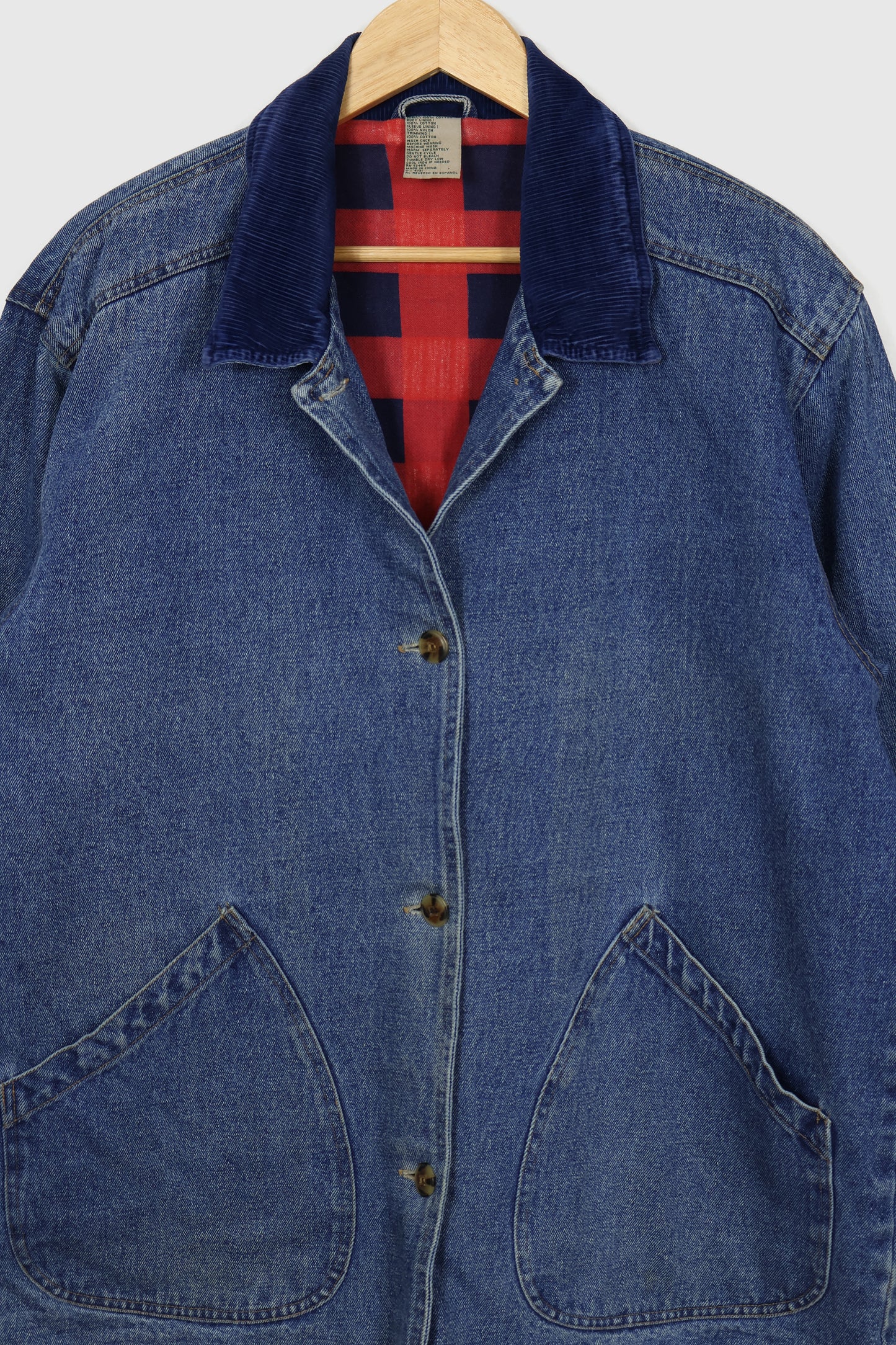 Vintage Denim Chore Jacket