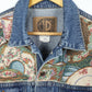 Vintage Tapestry Jean Jacket