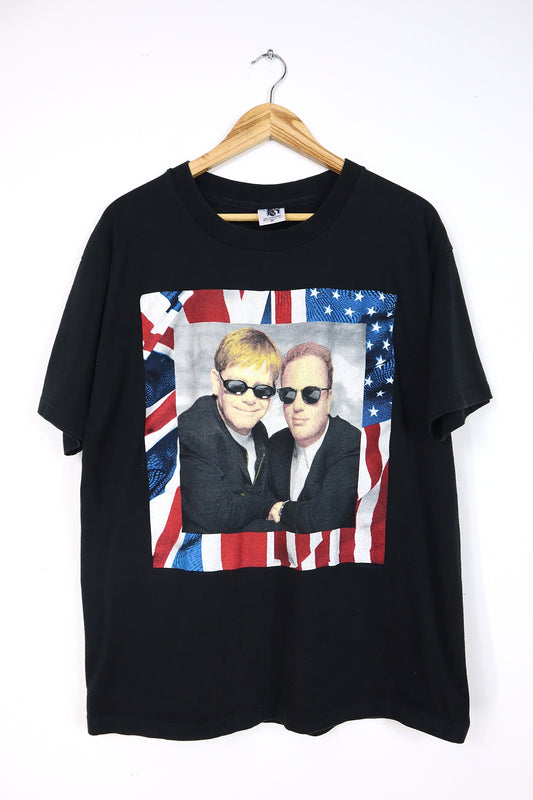 Vintage Elton John & Billy Joel 1994 Tour Tee